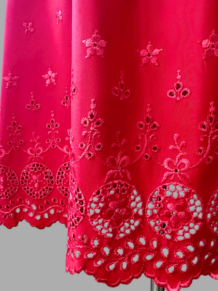 1970s Lanz Original Midi - - Cherry Red