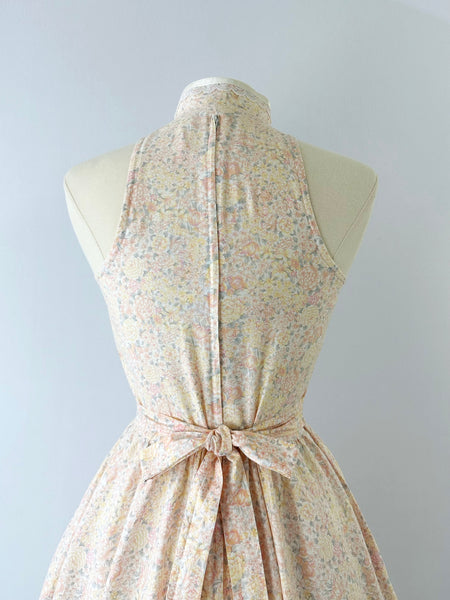GUNNE SAX Vintage 1980s Floral Midi Dress