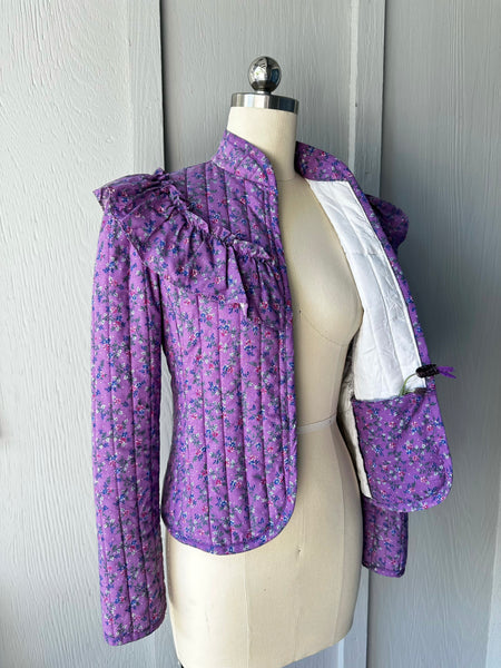 1980s Jessica’s Gunnies Quilted Floral Jacket