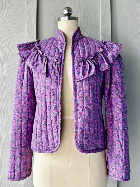 1980s Jessica’s Gunnies Quilted Floral Jacket