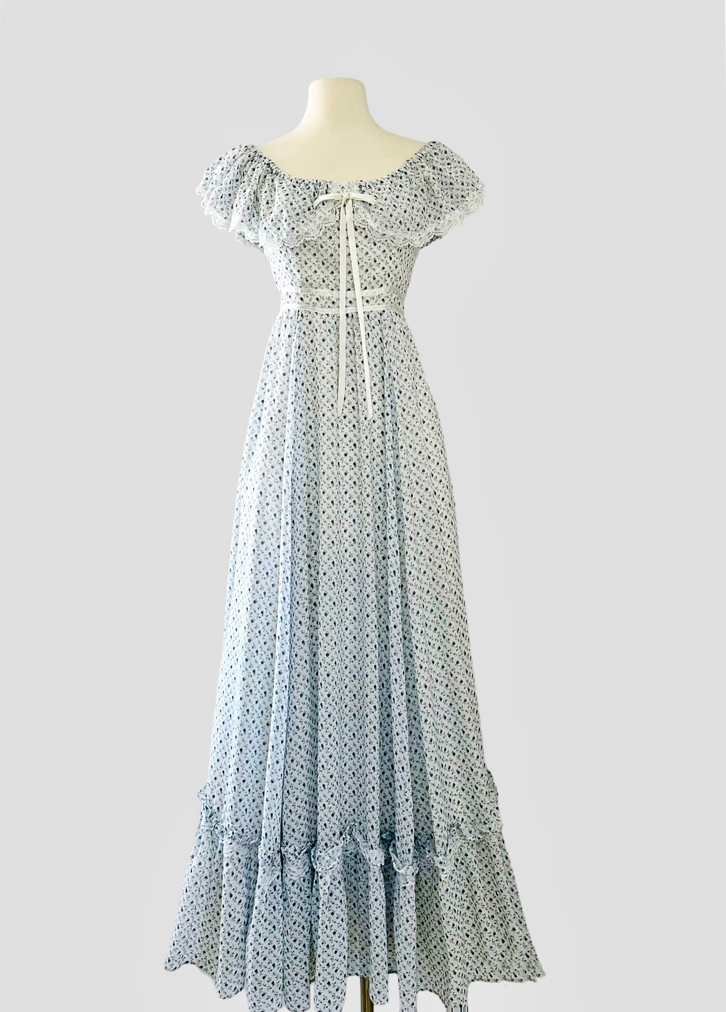 1970's Gunne Sax Wildflower Dress