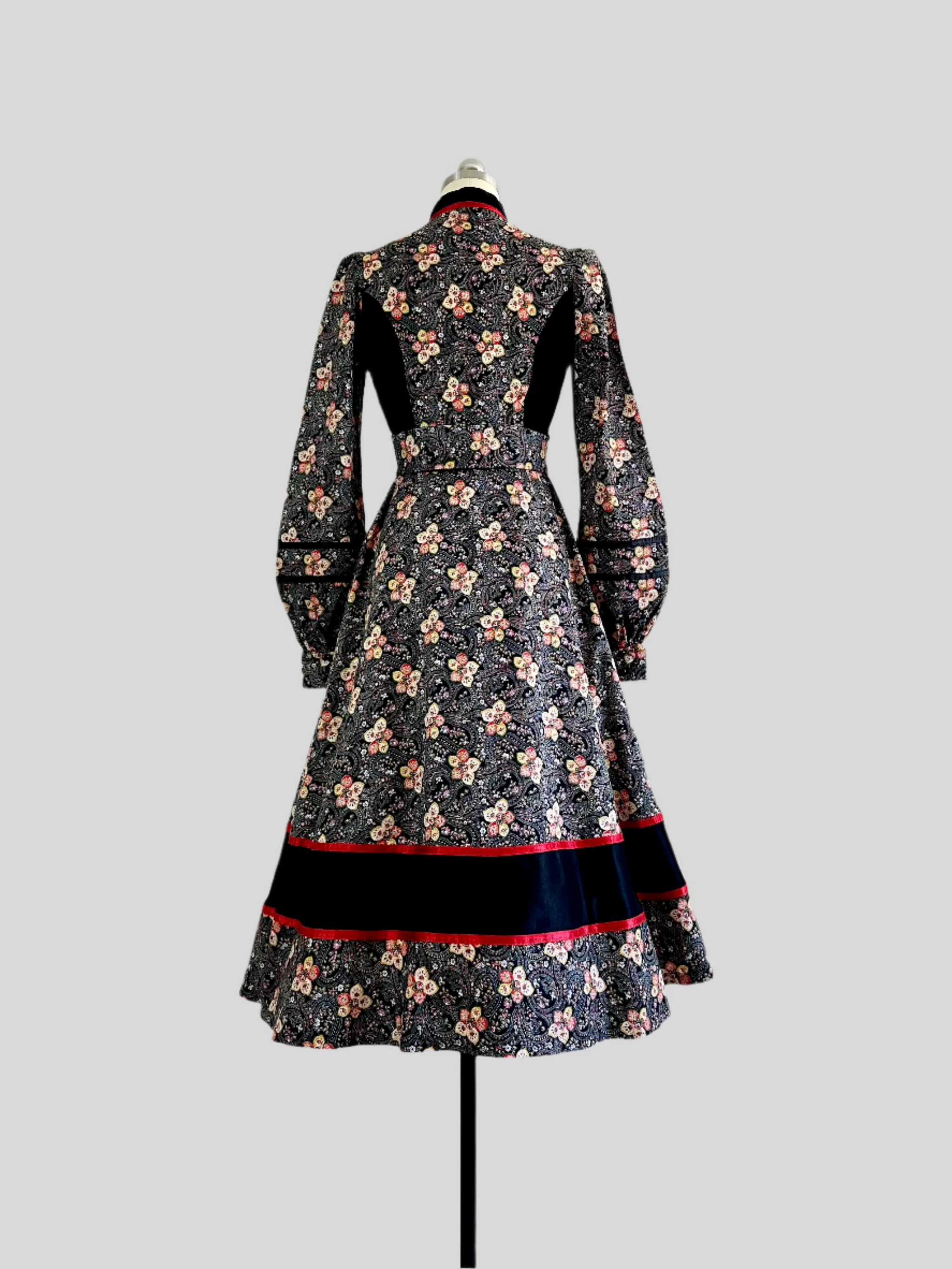 1970s Gunne Sax Dress with Belt