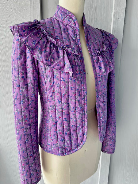 1980s Jessica’s Gunnies Quilted Floral Jacket