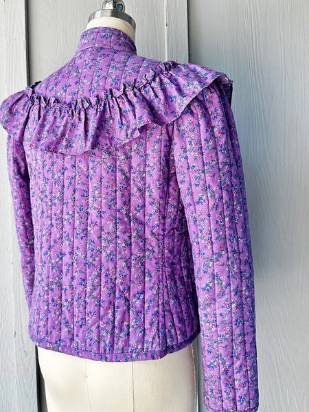 1980s Jessica’s Gunnies Quilted Floral Jacket