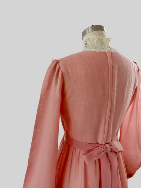 1970 Gunne Sax Gown in Cottage Rose