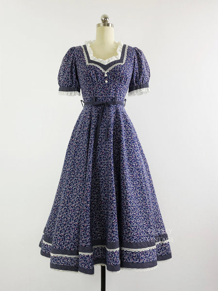 1970's Gunne Sax Milady Dress