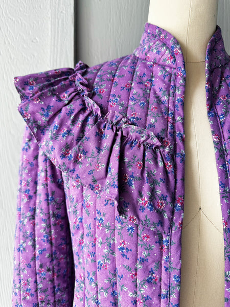 1980s Jessica’s Gunnies Quilted Floral Jacket