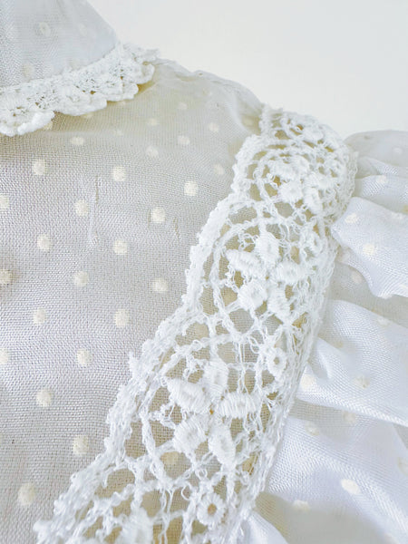 1980s  Southern Belle Prairie Gown