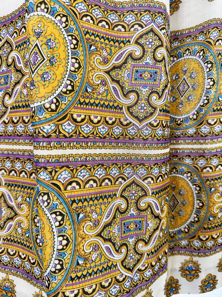 1970s Sunlit Medallion Dress