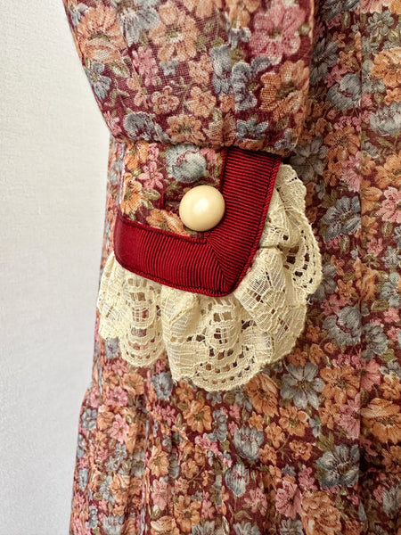 1970s Wildflowers Prairie Dress