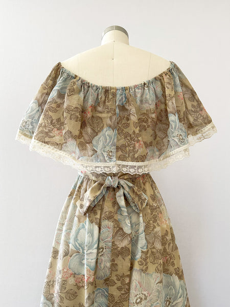 1970's Aurora Blossom Dress