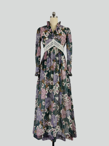 Floral dress vintage