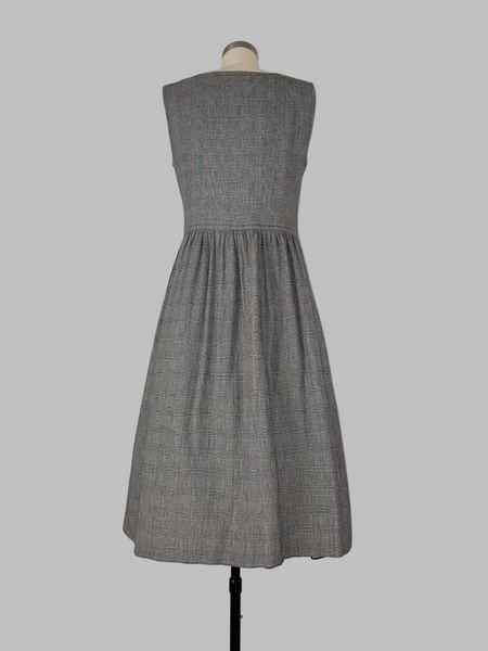1980s Lanz Dress in Cotton Plaid
